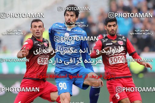 558088, Tehran, Iran, Iran Pro League، Persian Gulf Cup، 2016-17 season، Second Leg، Week 21، Esteghlal 3 v 2 Persepolis on 2017/02/12 at Azadi Stadium