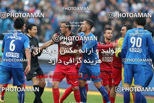 558393, Tehran, Iran, Iran Pro League، Persian Gulf Cup، 2016-17 season، Second Leg، Week 21، Esteghlal 3 v 2 Persepolis on 2017/02/12 at Azadi Stadium