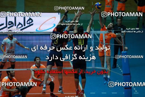 577930, Tehran, Iran, Iran Volleyball Super League، Mena Cup، 2016-17 season، Second Leg، Week 19، Saipa ۰ v ۰ Khatam Ardakan on 2017/01/18 at Volleyball House of Tehran