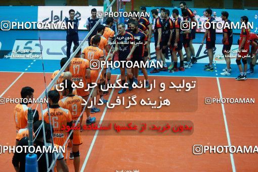 577873, Tehran, Iran, Iran Volleyball Super League، Mena Cup، 2016-17 season، Second Leg، Week 19، Saipa ۰ v ۰ Khatam Ardakan on 2017/01/18 at Volleyball House of Tehran