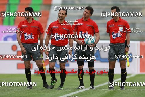 590145, Tehran,Shahr Qods, [*parameter:4*], Iran Pro League، Persian Gulf Cup، 2016-17 season، Second Leg، Week 27، Paykan ۱ v 2 Zob Ahan Esfahan on 2017/04/15 at Shahr-e Qods Stadium