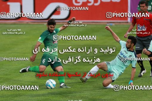 590231, Tehran,Shahr Qods, [*parameter:4*], لیگ برتر فوتبال ایران، Persian Gulf Cup، Week 27، Second Leg، Paykan 1 v 2 Zob Ahan Esfahan on 2017/04/15 at Shahr-e Qods Stadium