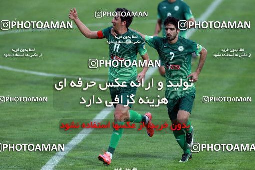 590463, Tehran,Shahr Qods, [*parameter:4*], Iran Pro League، Persian Gulf Cup، 2016-17 season، Second Leg، Week 27، Paykan ۱ v 2 Zob Ahan Esfahan on 2017/04/15 at Shahr-e Qods Stadium