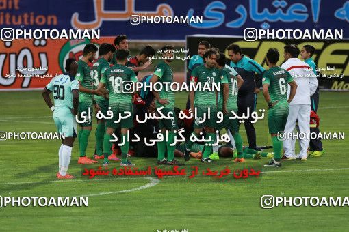 590429, Tehran,Shahr Qods, [*parameter:4*], Iran Pro League، Persian Gulf Cup، 2016-17 season، Second Leg، Week 27، Paykan ۱ v 2 Zob Ahan Esfahan on 2017/04/15 at Shahr-e Qods Stadium