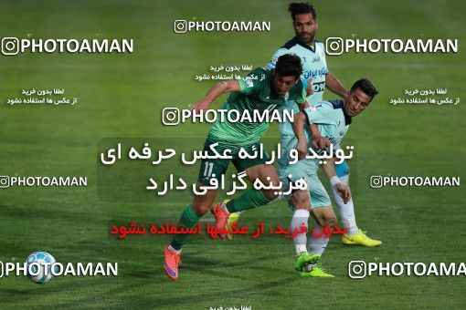 590299, Tehran,Shahr Qods, [*parameter:4*], Iran Pro League، Persian Gulf Cup، 2016-17 season، Second Leg، Week 27، Paykan ۱ v 2 Zob Ahan Esfahan on 2017/04/15 at Shahr-e Qods Stadium