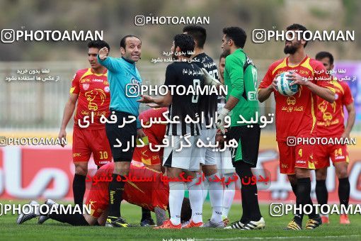 594600, Tehran, [*parameter:4*], Iran Pro League، Persian Gulf Cup، 2016-17 season، Second Leg، Week 25، Naft Tehran ۱ v ۱ Siah Jamegan on 2017/03/31 at Takhti Stadium