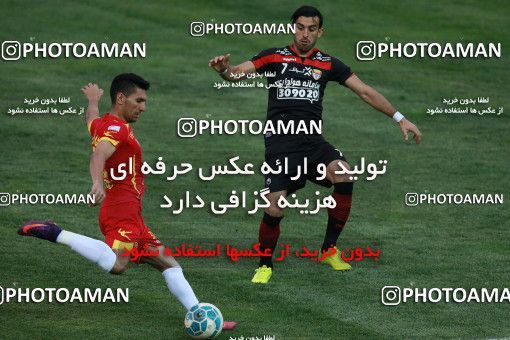 595949, Tehran, [*parameter:4*], لیگ برتر فوتبال ایران، Persian Gulf Cup، Week 27، Second Leg، Naft Tehran 2 v 2 Foulad Khouzestan on 2017/04/14 at Takhti Stadium