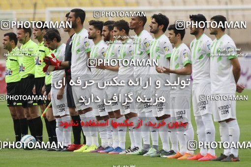 617381, Ahvaz, [*parameter:4*], Iran Pro League، Persian Gulf Cup، 2016-17 season، Second Leg، Week 25، Esteghlal Khouzestan ۱ v ۱ Zob Ahan Esfahan on 2017/03/31 at Ahvaz Ghadir Stadium