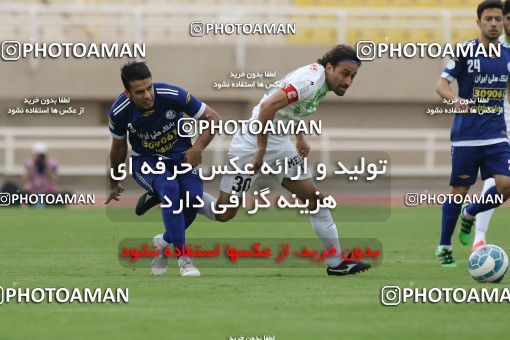 617348, Ahvaz, [*parameter:4*], Iran Pro League، Persian Gulf Cup، 2016-17 season، Second Leg، Week 25، Esteghlal Khouzestan ۱ v ۱ Zob Ahan Esfahan on 2017/03/31 at Ahvaz Ghadir Stadium