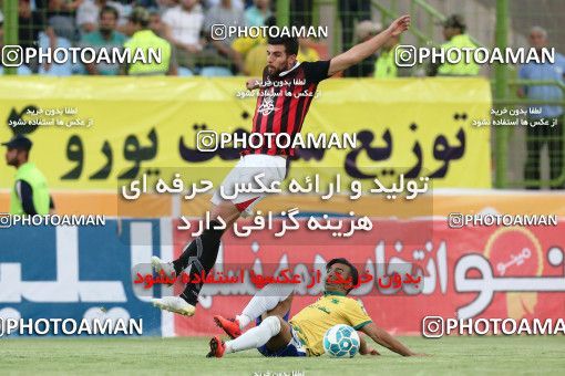 600664, Abadan, [*parameter:4*], Iran Pro League، Persian Gulf Cup، 2016-17 season، Second Leg، Week 27، Sanat Naft Abadan ۱ v ۱ Siah Jamegan on 2017/04/14 at Takhti Stadium Abadan