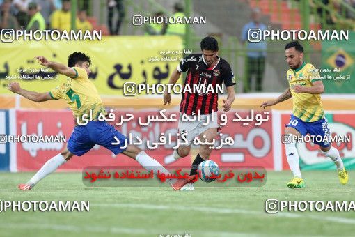 600703, Abadan, [*parameter:4*], Iran Pro League، Persian Gulf Cup، 2016-17 season، Second Leg، Week 27، Sanat Naft Abadan ۱ v ۱ Siah Jamegan on 2017/04/14 at Takhti Stadium Abadan