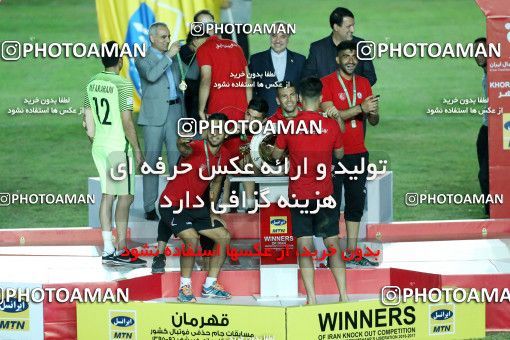 607450, Khorramshahr, Iran, Iranian Hazfi Cup, Final, Khorramshahr Cup, Tractor S.C. ۰ v ۱ Naft Tehran on 2017/05/11 at Arvandan Stadium