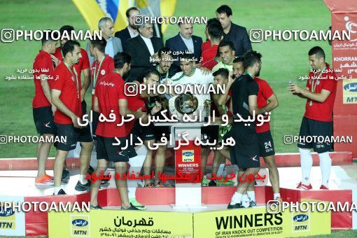 607542, Khorramshahr, Iran, Iranian Hazfi Cup, Final, Khorramshahr Cup, Tractor S.C. ۰ v ۱ Naft Tehran on 2017/05/11 at Arvandan Stadium