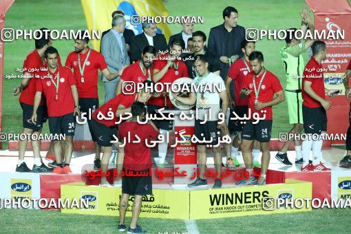 607519, Khorramshahr, Iran, Iranian Hazfi Cup, Final, Khorramshahr Cup, Tractor S.C. ۰ v ۱ Naft Tehran on 2017/05/11 at Arvandan Stadium