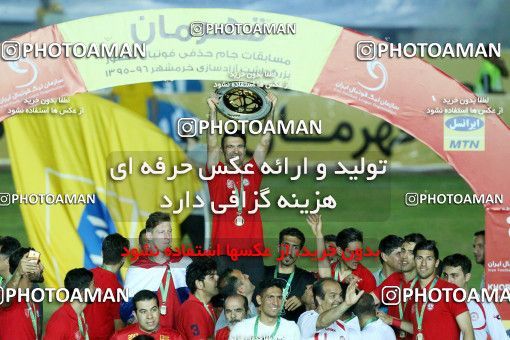 607406, Khorramshahr, Iran, Iranian Hazfi Cup, Final, Khorramshahr Cup, Tractor S.C. ۰ v ۱ Naft Tehran on 2017/05/11 at Arvandan Stadium