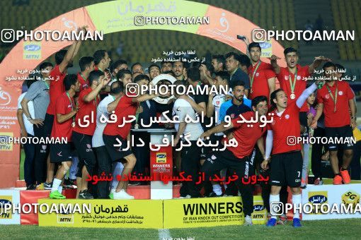 602780, Khorramshahr, Iran, Iranian Hazfi Cup, Final, Khorramshahr Cup, Tractor S.C. ۰ v ۱ Naft Tehran on 2017/05/11 at Arvandan Stadium