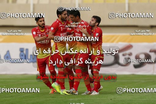 611394, Ahvaz, [*parameter:4*], Iran Pro League، Persian Gulf Cup، 2016-17 season، Second Leg، Week 30، Foulad Khouzestan ۱ v 2 Paykan on 2017/05/04 at Ahvaz Ghadir Stadium