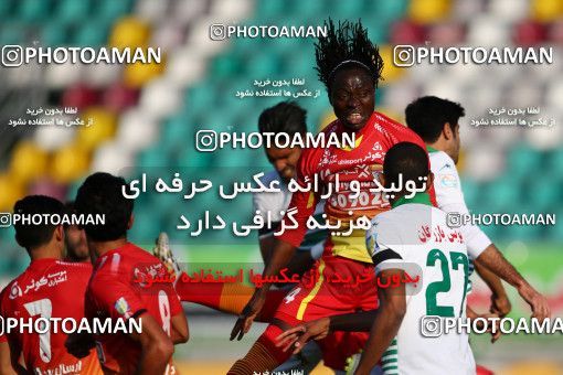 614002, Isfahan,Fooladshahr, [*parameter:4*], لیگ برتر فوتبال ایران، Persian Gulf Cup، Week 18، Second Leg، Zob Ahan Esfahan 1 v 0 Foulad Khouzestan on 2017/01/23 at Foolad Shahr Stadium