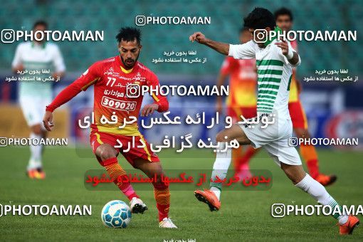 613924, Isfahan,Fooladshahr, [*parameter:4*], لیگ برتر فوتبال ایران، Persian Gulf Cup، Week 18، Second Leg، Zob Ahan Esfahan 1 v 0 Foulad Khouzestan on 2017/01/23 at Foolad Shahr Stadium