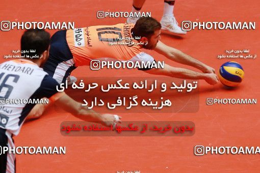 625962, Tehran, Iran, Iran Volleyball Super League، Mena Cup، 2016-17 season، First Leg، Week 10، Saipa ۰ v 3 Sarmayeh Bank on 2016/12/07 at Volleyball House of Tehran