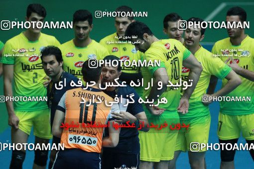 630651, Tehran, Iran, Iran Volleyball Super League، Mena Cup، 2016-17 season، First Leg، Week 7، Saipa 3 v ۱ Kalleh on 2016/11/16 at Volleyball House of Tehran