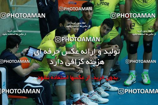 630753, Tehran, Iran, Iran Volleyball Super League، Mena Cup، 2016-17 season، First Leg، Week 7، Saipa 3 v ۱ Kalleh on 2016/11/16 at Volleyball House of Tehran