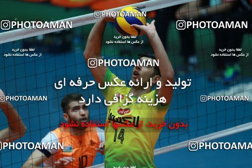 630751, Tehran, Iran, Iran Volleyball Super League، Mena Cup، 2016-17 season، First Leg، Week 7، Saipa 3 v ۱ Kalleh on 2016/11/16 at Volleyball House of Tehran