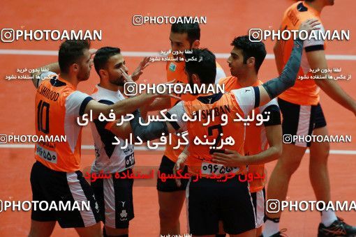 631204, Tehran, Iran, Iran Volleyball Super League، Mena Cup، 2016-17 season، First Leg، Week 5، Paykan 3 v 2 Saipa on 2016/11/09 at Volleyball House of Tehran