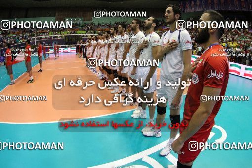 662991, Tehran، Iran، FIVB Volleyball World League، Season 2017، Intercontinental round، Group A، Pool D 1، Week 2، Iran 3 v 2 Belgium on 2017/06/09 at Azadi Indoor Stadium