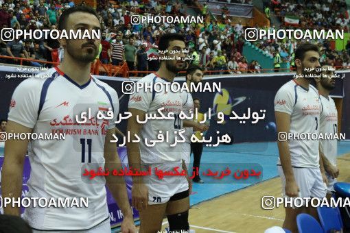 662756, Tehran، Iran، FIVB Volleyball World League، Season 2017، Intercontinental round، Group A، Pool D 1، Week 2، Iran 3 v 2 Belgium on 2017/06/09 at Azadi Indoor Stadium