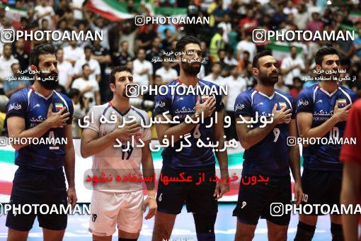 663154, Tehran، Iran، FIVB Volleyball World League، Season 2017، Intercontinental round، Group A، Pool D 1، Week 2، Iran 3 v ۱ Serbia on 2017/06/10 at Azadi Indoor Stadium