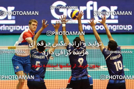 663123, Tehran، Iran، FIVB Volleyball World League، Season 2017، Intercontinental round، Group A، Pool D 1، Week 2، Iran 3 v ۱ Serbia on 2017/06/10 at Azadi Indoor Stadium