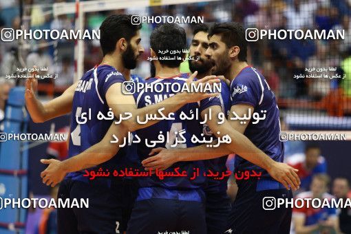 663180, Tehran، Iran، FIVB Volleyball World League، Season 2017، Intercontinental round، Group A، Pool D 1، Week 2، Iran 3 v ۱ Serbia on 2017/06/10 at Azadi Indoor Stadium