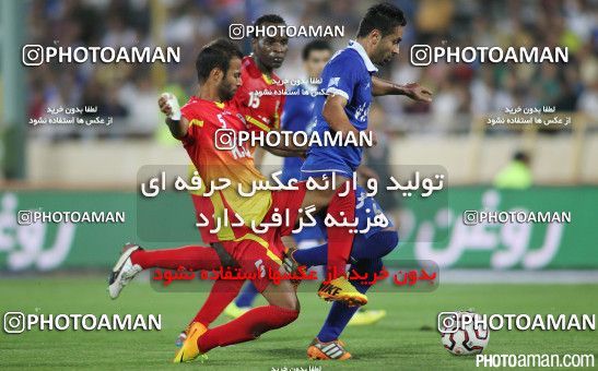 671038, Tehran, [*parameter:4*], لیگ برتر فوتبال ایران، Persian Gulf Cup، Week 9، First Leg، Esteghlal 0 v 1 Foulad Khouzestan on 2014/09/19 at Azadi Stadium