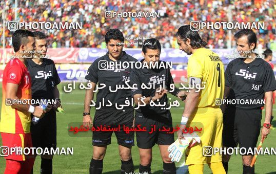 690387, Ahvaz, [*parameter:4*], Iran Pro League، Persian Gulf Cup، 2013-14 season، Second Leg، Week 29، Foulad Khouzestan ۰ v ۱ Esteghlal on 2014/04/06 at Ahvaz Ghadir Stadium