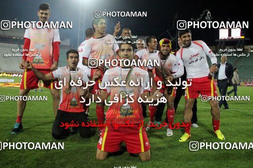 690550, Tabriz, [*parameter:4*], Iran Pro League، Persian Gulf Cup، 2013-14 season، Second Leg، Week 30، Gostaresh Foulad Tabriz ۰ v ۱ Foulad Khouzestan on 2014/04/11 at Yadegar-e Emam Stadium