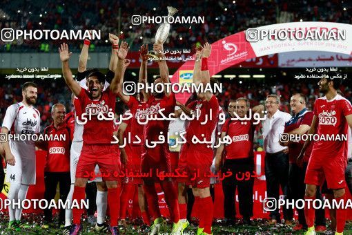 812350, Tehran, Iran, Iran Football Super Cup, Persepolis 3 v 0 Naft Tehran on 2017/07/21 at Azadi Stadium