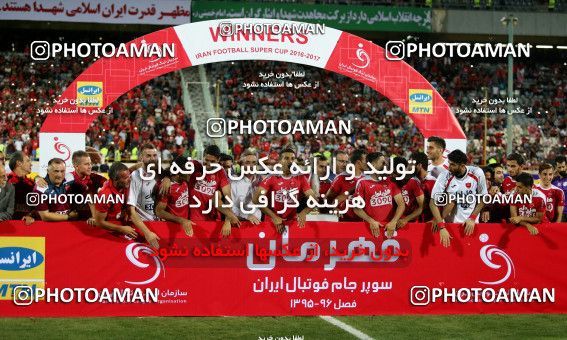 698433, Tehran, Iran, Iran Football Super Cup, Persepolis 3 v 0 Naft Tehran on 2017/07/21 at Azadi Stadium