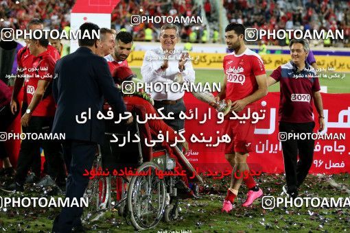 698373, Tehran, Iran, Iran Football Super Cup, Persepolis 3 v 0 Naft Tehran on 2017/07/21 at Azadi Stadium