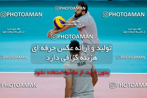 714671, لیگ جهانی والیبال، فصل 2017، 1396/03/10، ، پیزارو، سالن آدریاتیک آرنا، جلسه تمرینی [*parameter:35*] ایران