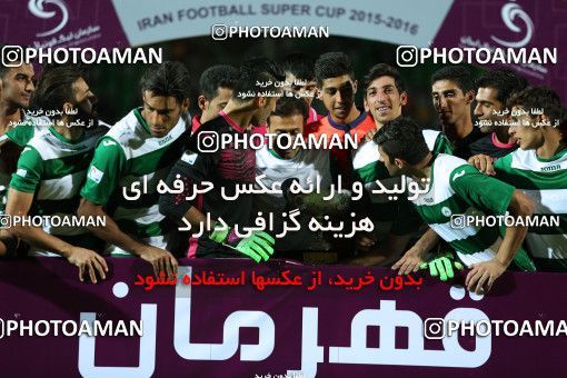 716477, Isfahan,Fooladshahr, Iran, Iranian Super Cup، Season 2016، Zob Ahan Esfahan 4 v 2 Esteghlal Khouzestan on 2016/07/20 at Foolad Shahr Stadium