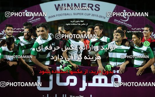 716201, Isfahan,Fooladshahr, , سوپر جام Iranian Football Pro League, Persian Gulf Cup, Zob Ahan Esfahan 4 v 2 Esteghlal Khouzestan on 2016/07/20 at Foolad Shahr Stadium