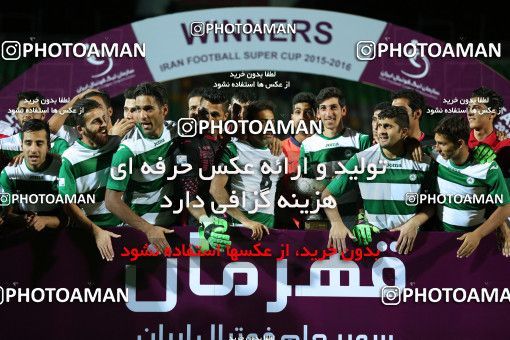 716295, Isfahan,Fooladshahr, , سوپر جام Iranian Football Pro League, Persian Gulf Cup, Zob Ahan Esfahan 4 v 2 Esteghlal Khouzestan on 2016/07/20 at Foolad Shahr Stadium