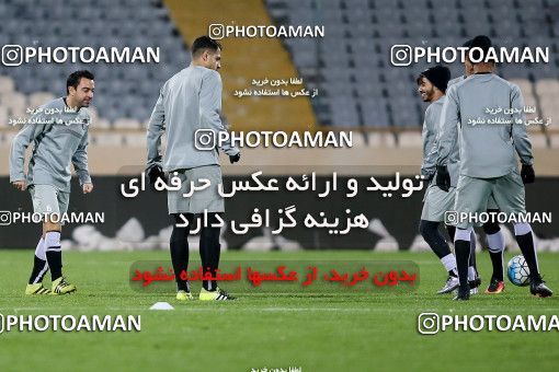 717086, Tehran, Qatar, AFC Champions League 2017, Al Sadd SC Football Team Training Session on 2017/02/06 at Azadi Stadium