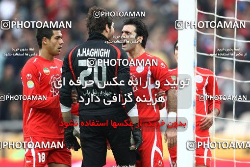 721328, Tehran, Iran, Iran Pro League، Persian Gulf Cup، 2009-10 season، Second Leg، Week 26، Persepolis 2 v ۱ Esteghlal on 2010/02/03 at Azadi Stadium