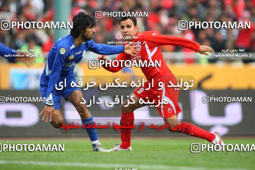 721117, Tehran, Iran, Iran Pro League، Persian Gulf Cup، 2009-10 season، Second Leg، Week 26، Persepolis 2 v ۱ Esteghlal on 2010/02/03 at Azadi Stadium