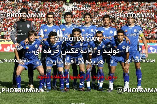 724748, Tehran, [*parameter:4*], Iran Pro League، Persian Gulf Cup، 2008-09 season، First Leg، Week 9، Persepolis ۱ v ۱ Esteghlal on 2008/10/03 at Azadi Stadium