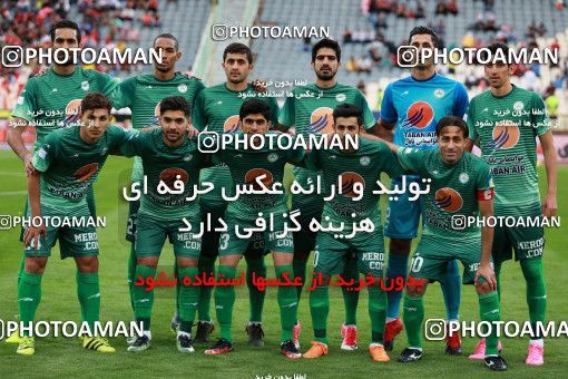 892749, Tehran, [*parameter:4*], Iran Pro League، Persian Gulf Cup، 2016-17 season، Second Leg، Week 29، Persepolis 3 v 3 Zob Ahan Esfahan on 2017/04/29 at Azadi Stadium