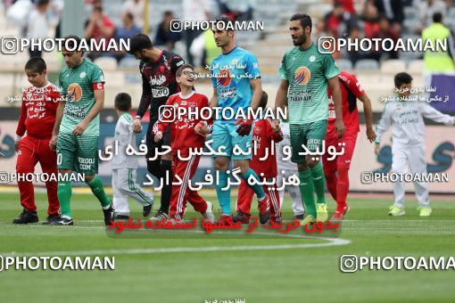 734695, Tehran, [*parameter:4*], Iran Pro League، Persian Gulf Cup، 2016-17 season، Second Leg، Week 29، Persepolis 3 v 3 Zob Ahan Esfahan on 2017/04/29 at Azadi Stadium