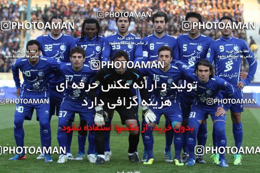 740290, Tehran, [*parameter:4*], Iran Pro League، Persian Gulf Cup، 2011-12 season، Second Leg، Week 18، Esteghlal ۱ v ۱ Sepahan on 2012/01/06 at Azadi Stadium